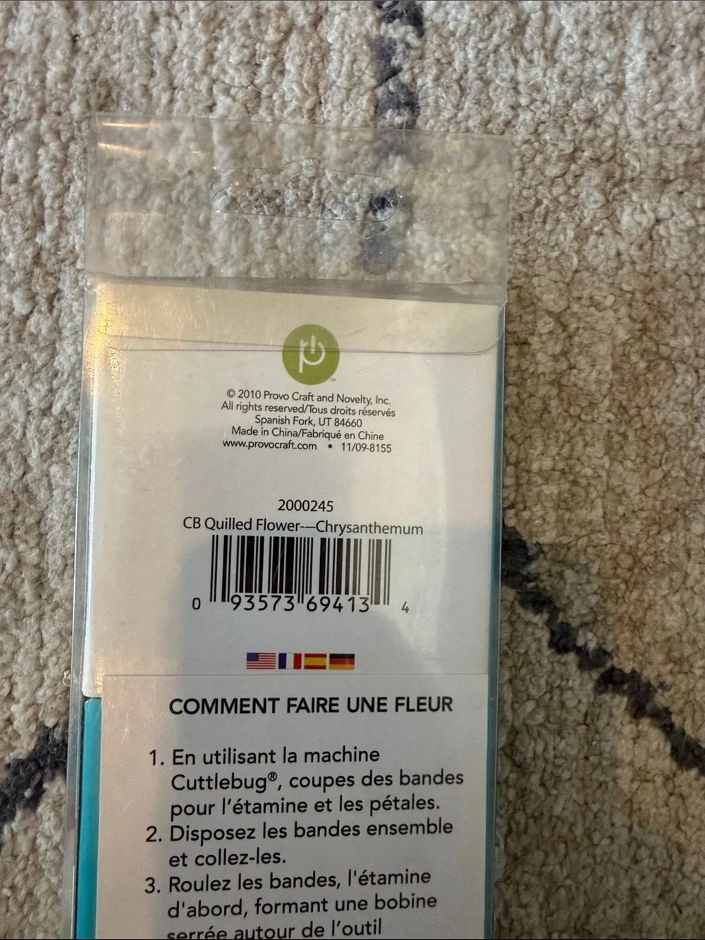 Cuttlebug Quilled Flower Kits Lot of 3 NWT Paper Flowers